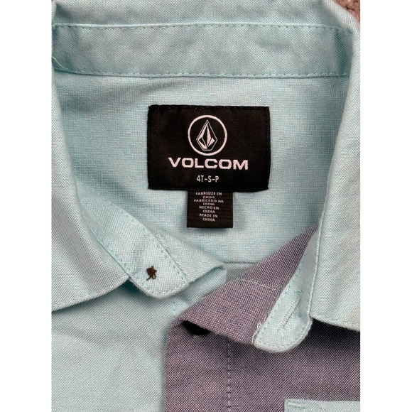 Boys Hurley Volcom Short Sleeve Button Up Shirts Bundle Size 4T - Picture 3 of 8